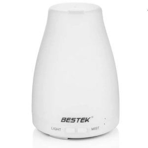 BESTEK Ultrasonic Aromatherapy Diffuser NIB White